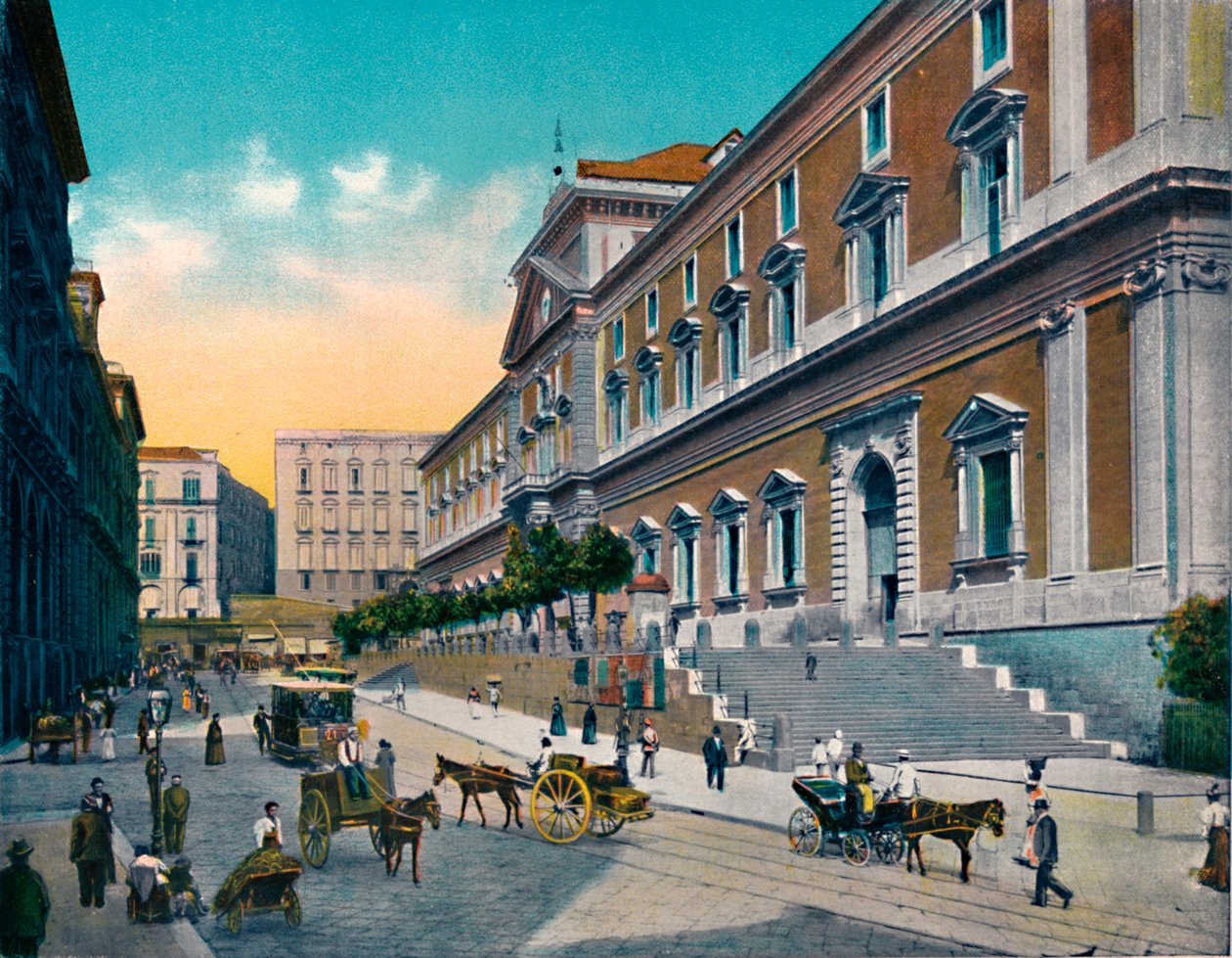 Napoli - Nationalmuseet, c1900. af Unbekannt