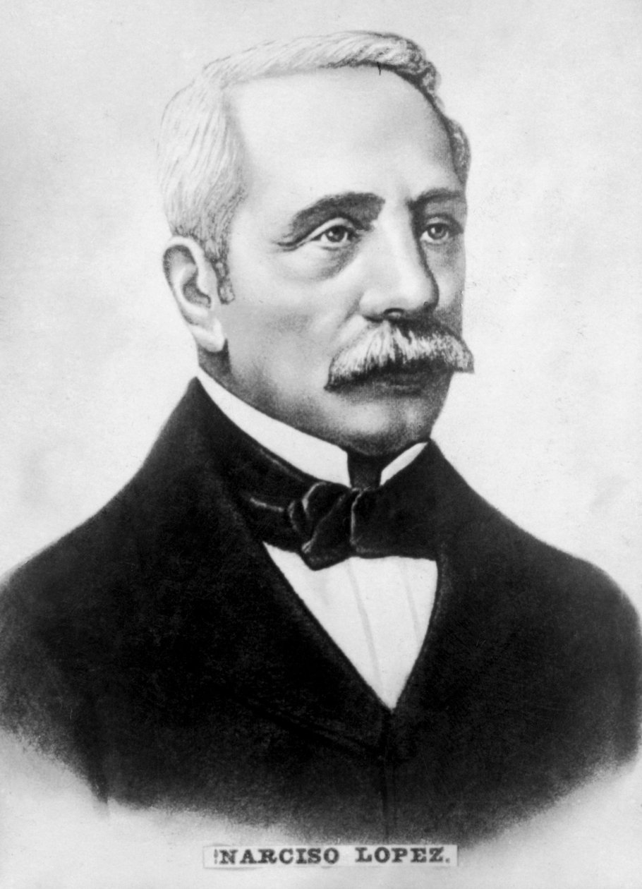 Narciso López 1797-1851, venezuelansk eventyrer og soldat af Unbekannt