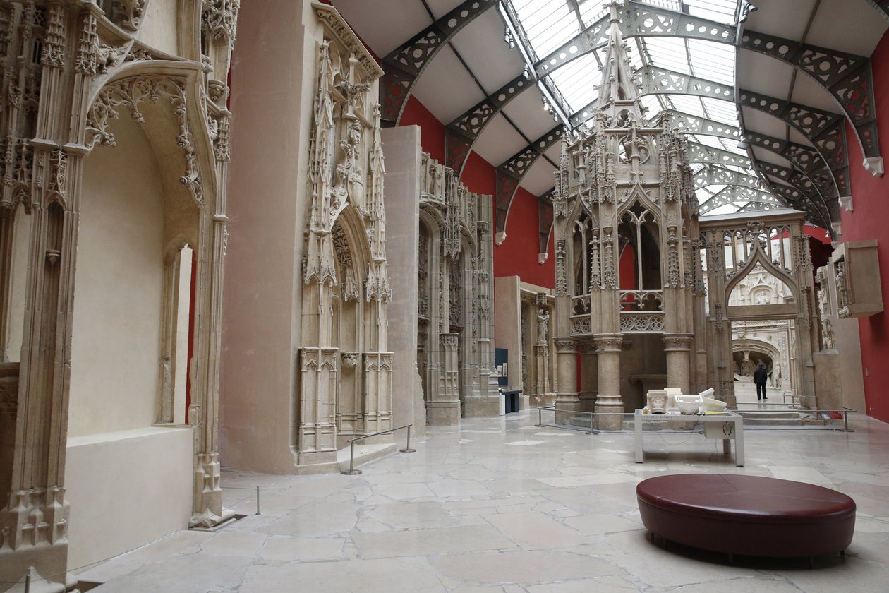 Nationalmuseet for franske monumenter. Udstillingssted, Paris, Frankrig af Unbekannt