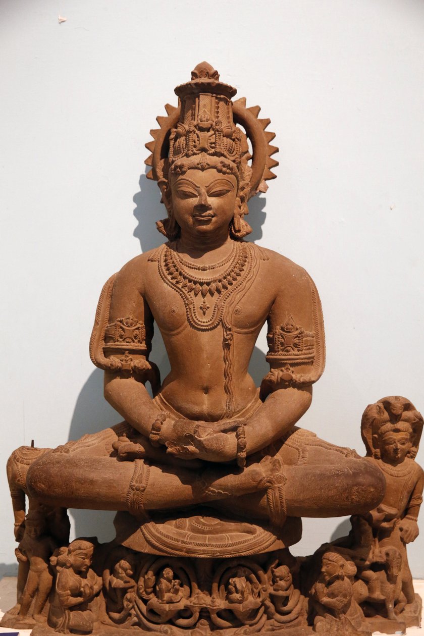 Indiens nationalmuseum, Delhi. Yoganarayana. Chandela af Unbekannt