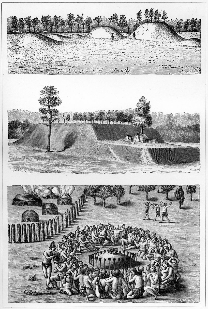 Indfødte amerikanske arkæologiske steder, USA, 1901 af Unbekannt