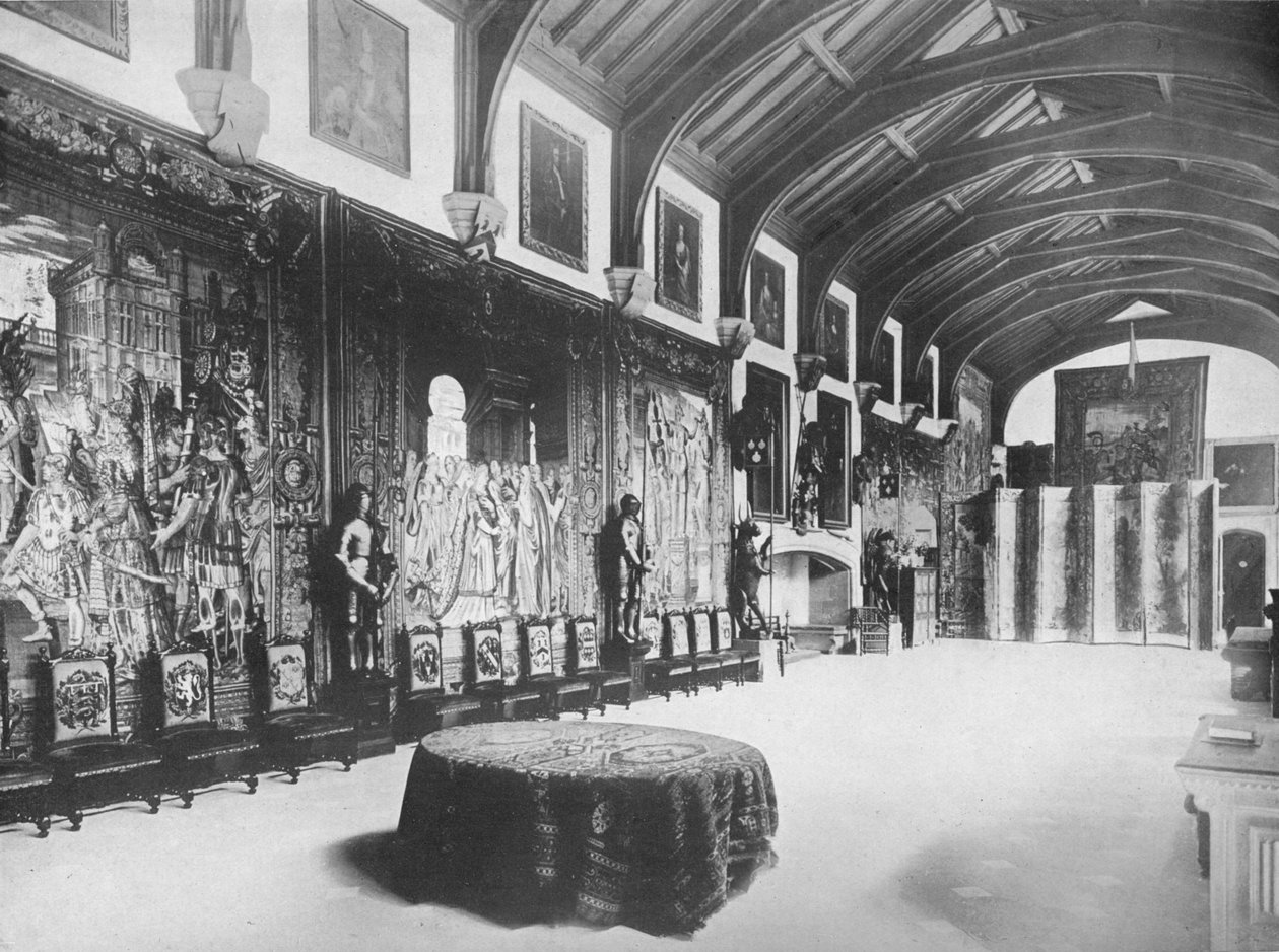 Naworth Castle, Cumberland - Jarlen af Carlisle, 1910 af Unbekannt