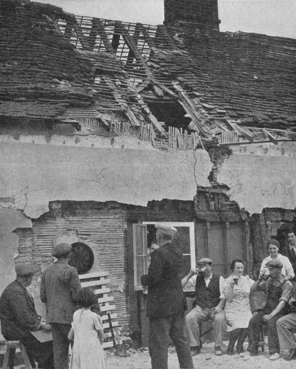 Nazister intensiverer luftangreb på Storbritannien, 1940, 1940 af Unbekannt