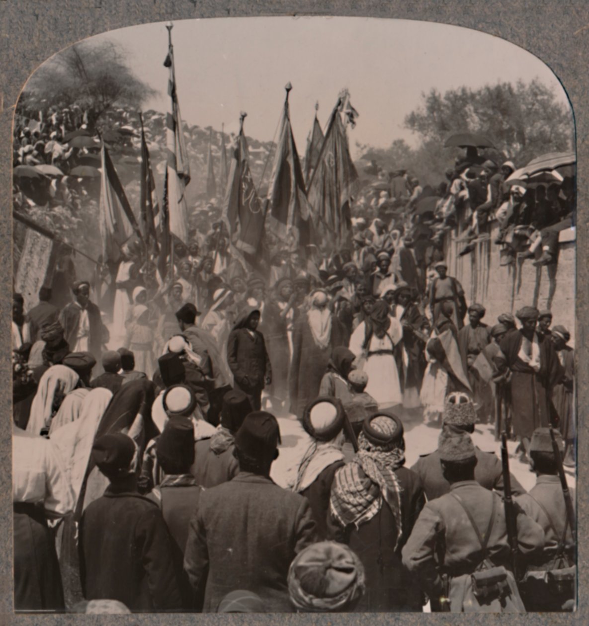 Nebi Musa procession, c1900 af Unbekannt