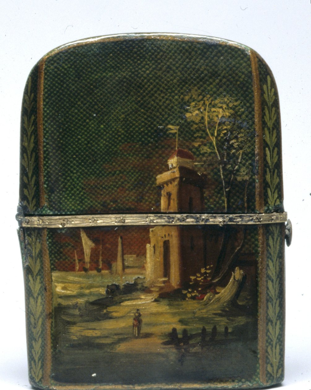 Necessaire med duftflasker, begyndelsen af 1800-tallet. af Unbekannt
