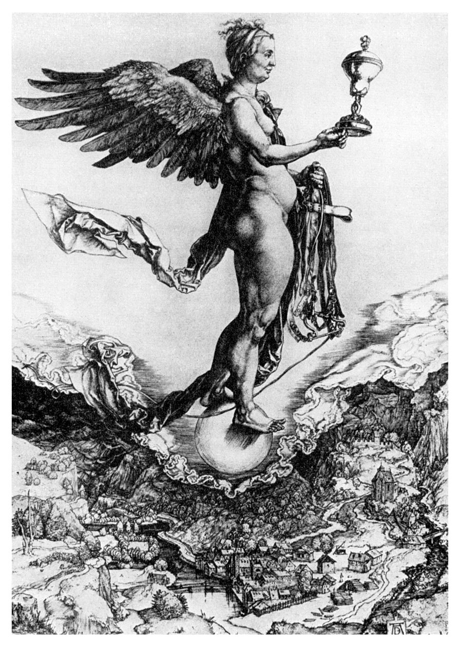 Nemesis or Good Fortune, c1502 1956 af Unbekannt