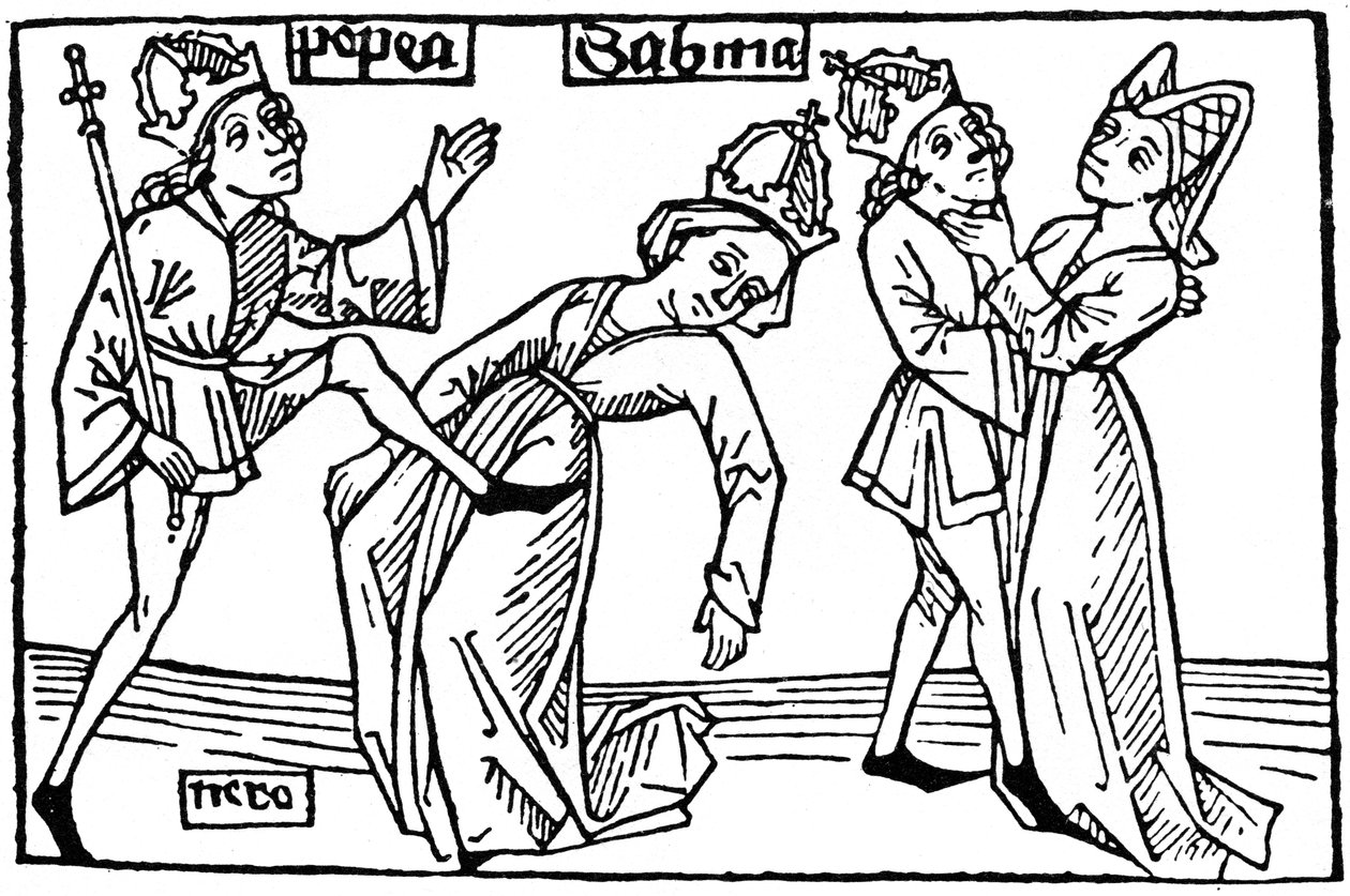 Nero og Poppaea, 1479 1964 af Unbekannt