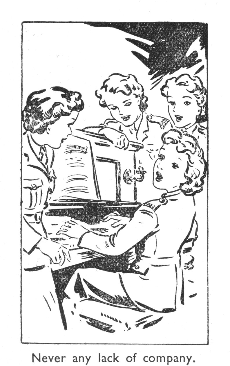 Aldrig mangel på selskab, 1940 af Unbekannt