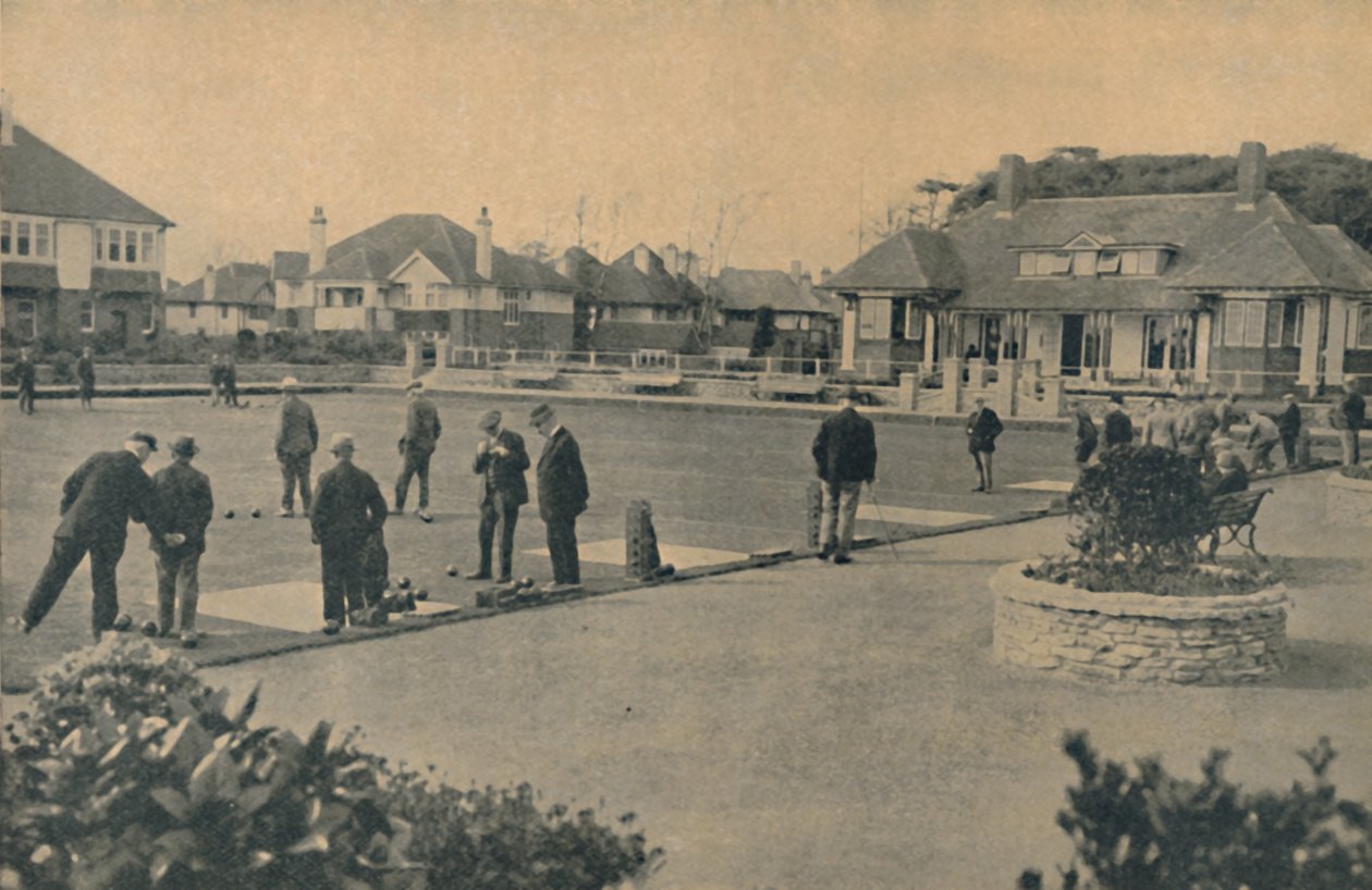 New Bowling Green, Woodland Avenue, Boscombe, 1929 af Unbekannt
