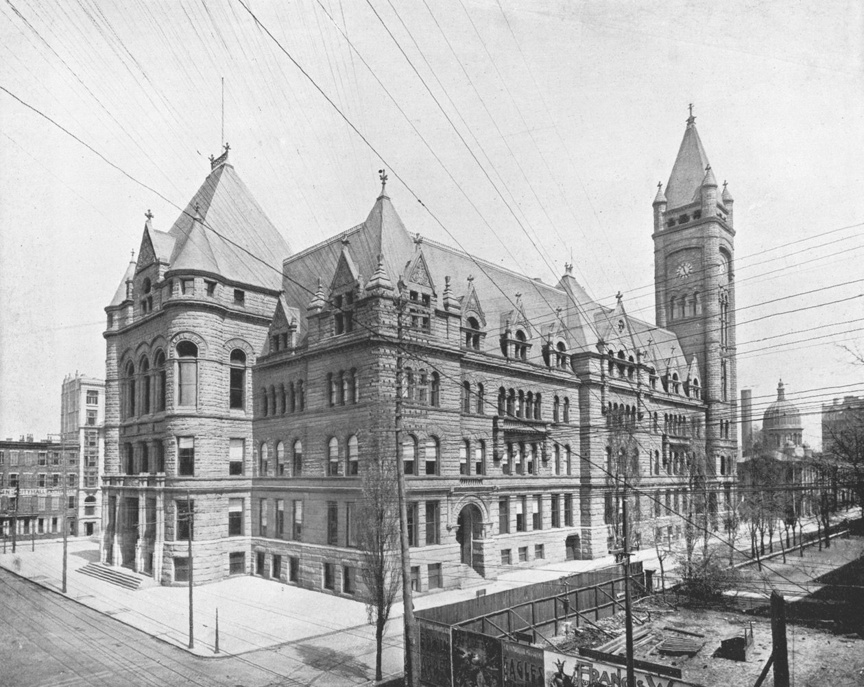 New City Hall, Cincinnati, Ohio, USA, c1900. af Unbekannt