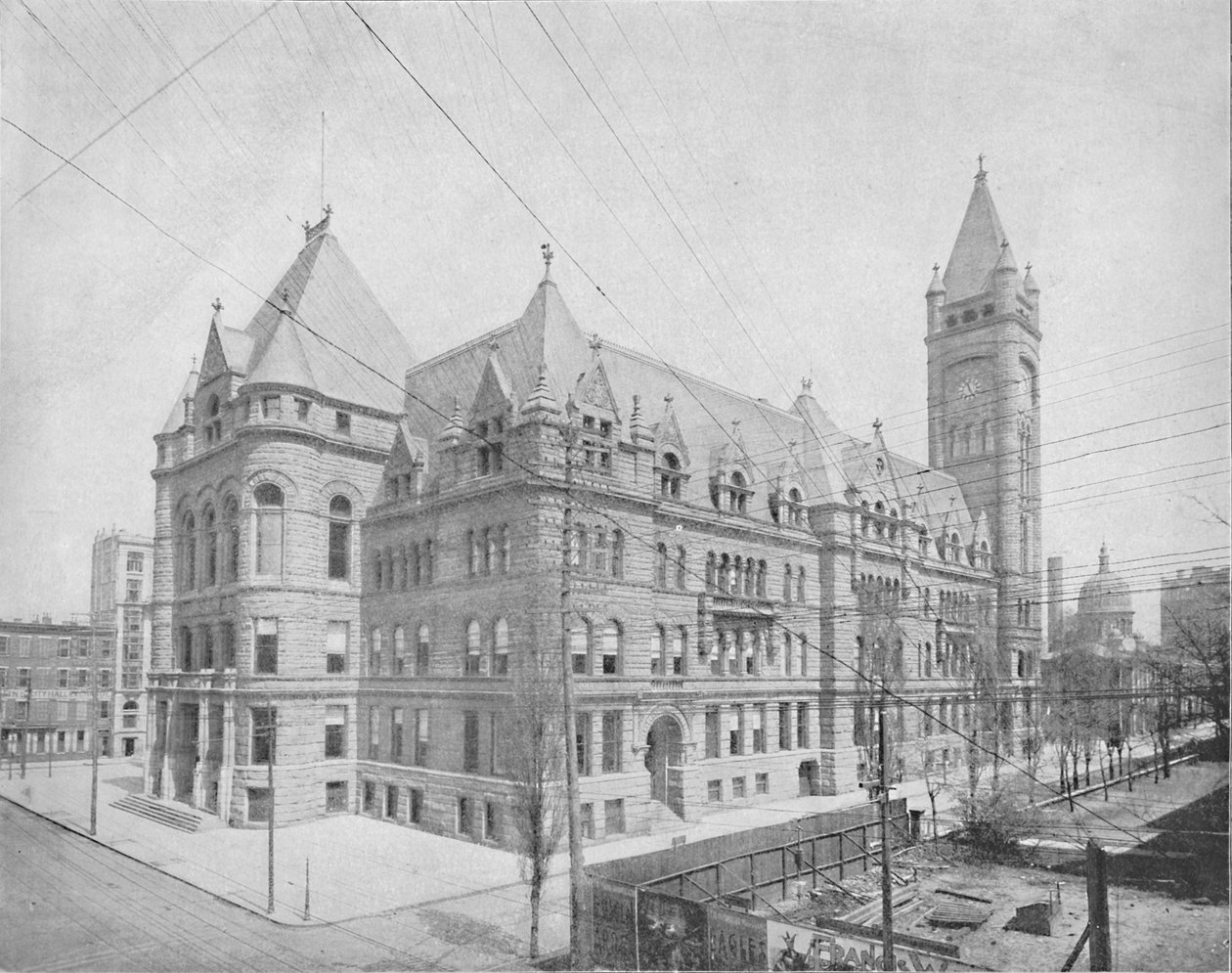 New City Hall, Cincinnati, Ohio, c1897. af Unbekannt