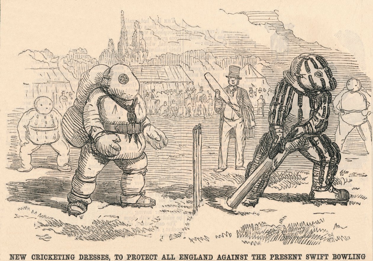 Nye cricketkjoler, for at beskytte hele England mod den nuværende Swift Bowling, 1854. af Unbekannt