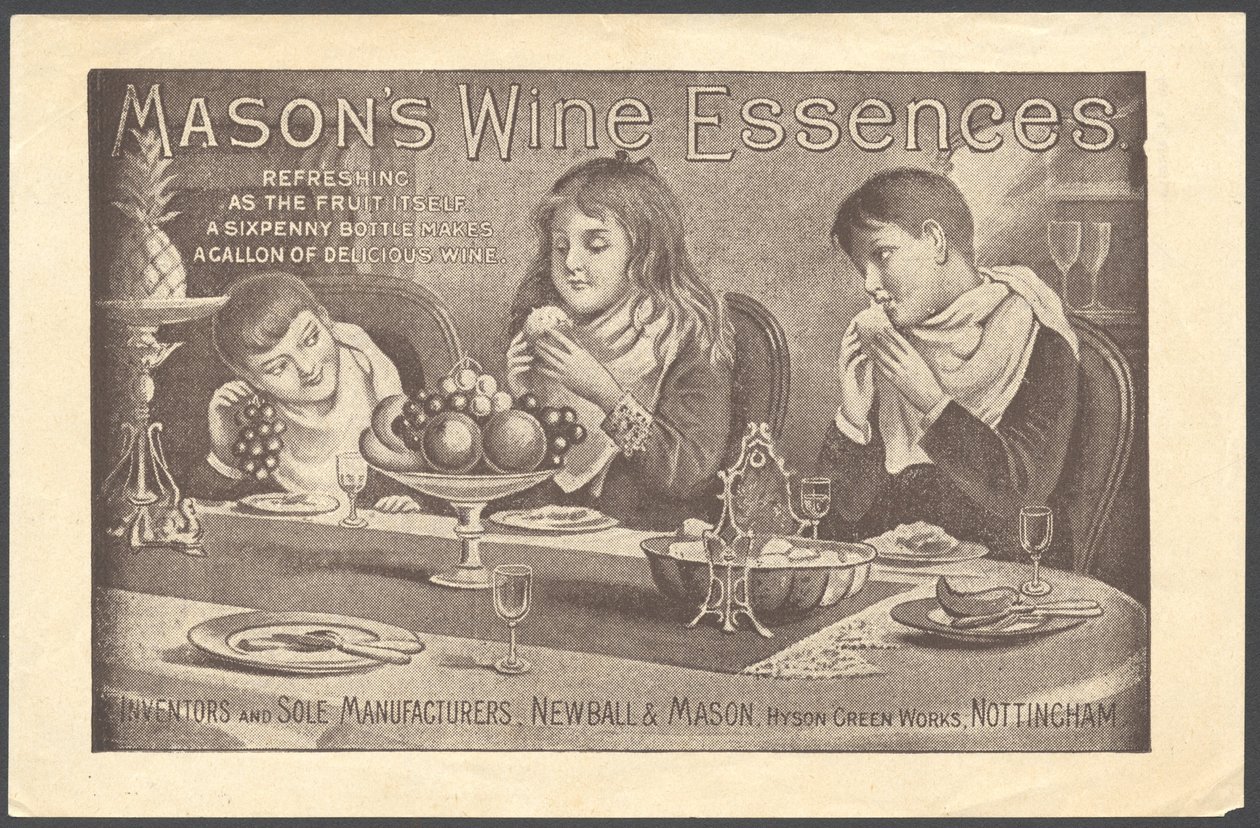 Newball og Mason Wine Essences, 1890