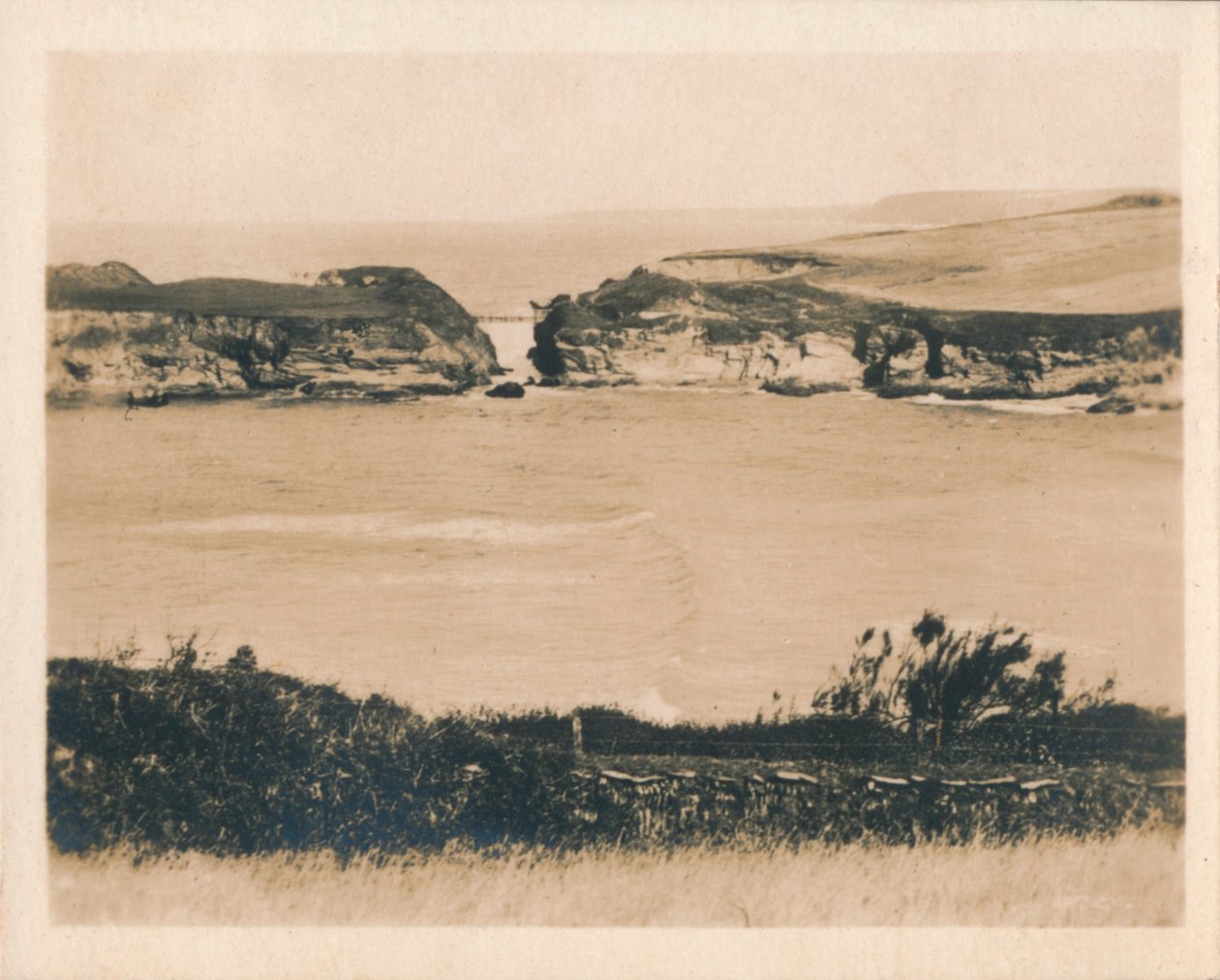 Newquay - Porth Bridge, 1927 af Unbekannt
