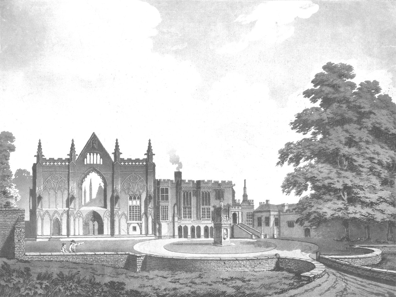 Newstead Abbey, Nottinghamshire, 1700-tallet af Unbekannt
