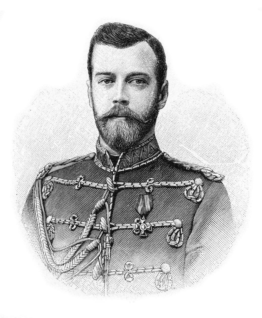 Nicholas II, sidste kejser af Rusland, 1900 af Unbekannt