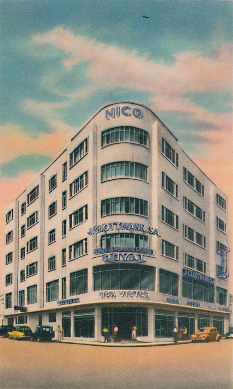 Nico Building, Ejere: P. & M. Matera, Barranquilla, c1940