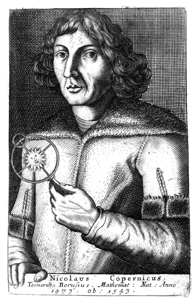Nicolaus Copernicus, polsk astronom og matematiker af Unbekannt