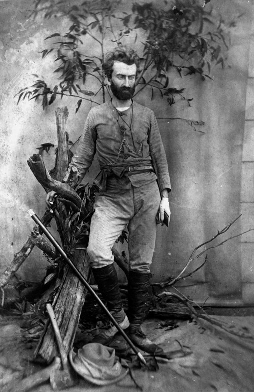 Nikolai Nikolaevich Miklukho-Maklai, russisk antropolog, Queensland, Australien, c1880 af Unbekannt