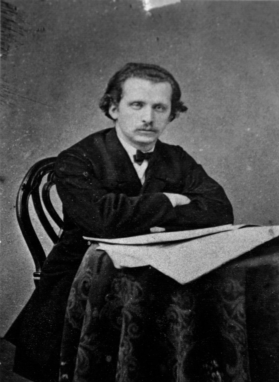 Nikolai Rubinstein, russisk pianist og komponist, c1880-c1881 af Unbekannt