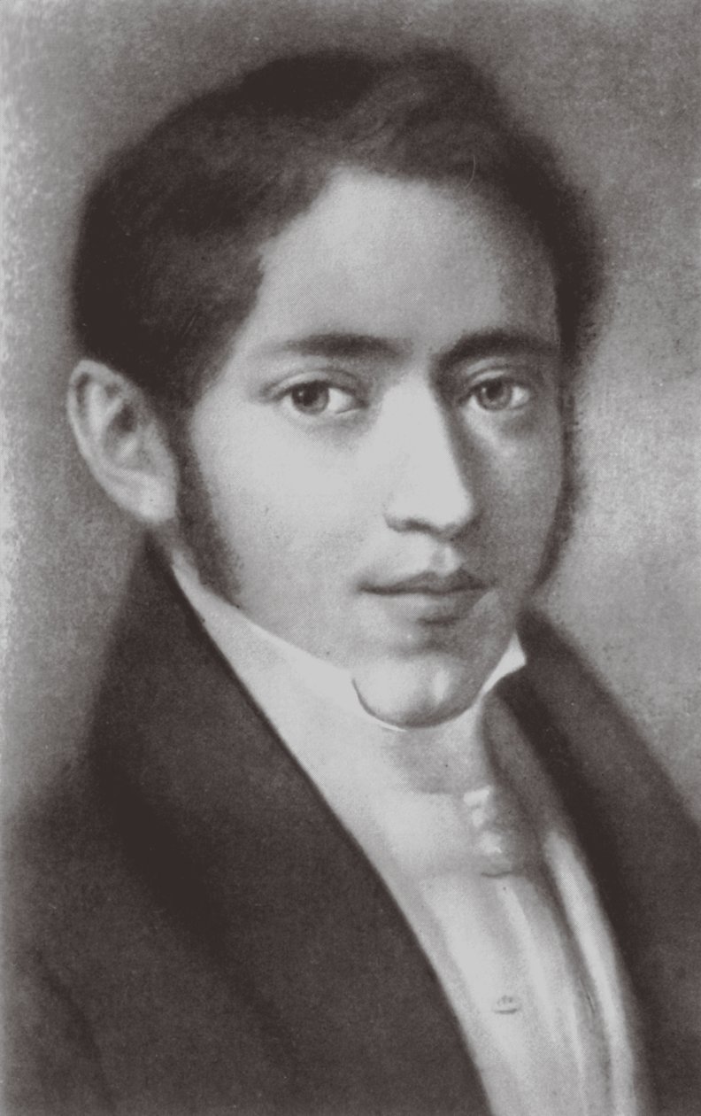 Nikolay Platonovich Ogarev 1813-1877, 1830 af Unbekannt