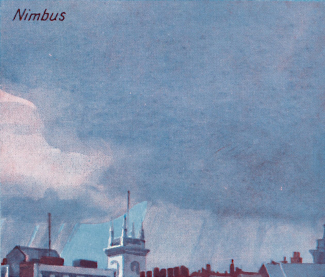 Nimbus - Et dusin af de vigtigste skyformer på himlen, 1935 af Unbekannt