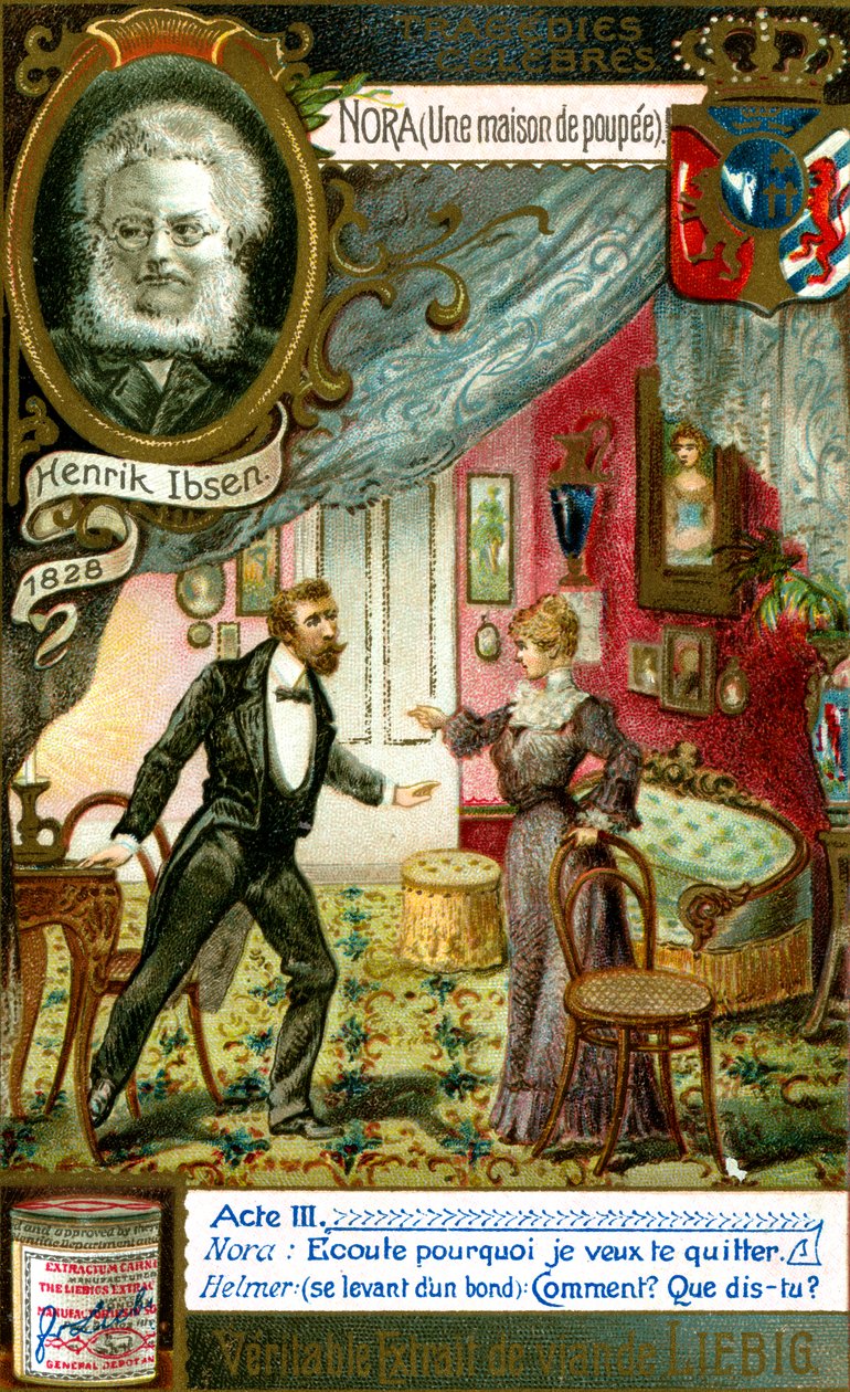 Nora Et dukkehjem af Henrik Ibsen, c1900 af Unbekannt