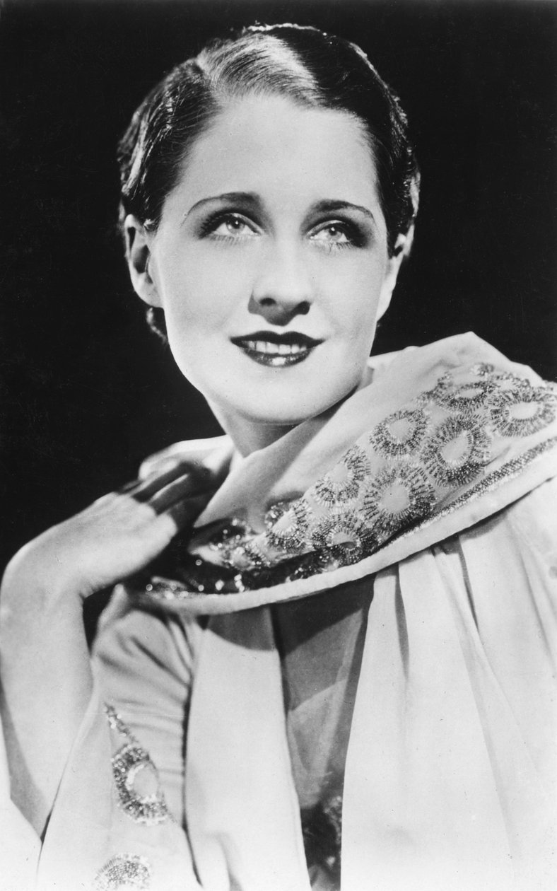 Norma Shearer 1902-1983, canadisk-født amerikansk skuespillerinde, 20. århundrede af Unbekannt