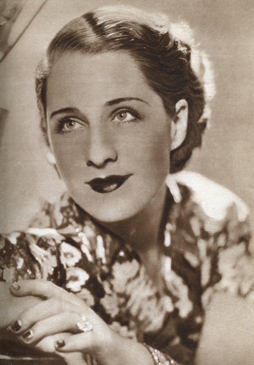 Norma Shearer, canadisk-født skuespillerinde, 1933 af Unbekannt
