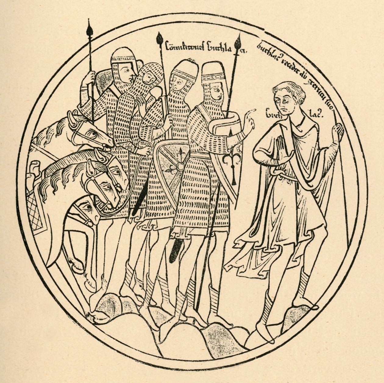 Norman Soldiers, 1908 af Unbekannt