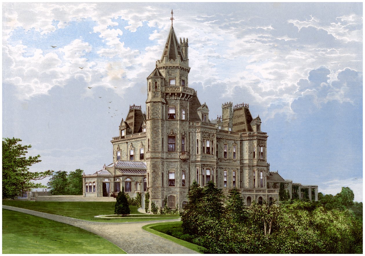 Normanhurst, Sussex, hjemsted for Brassey-familien, c1880 af Unbekannt