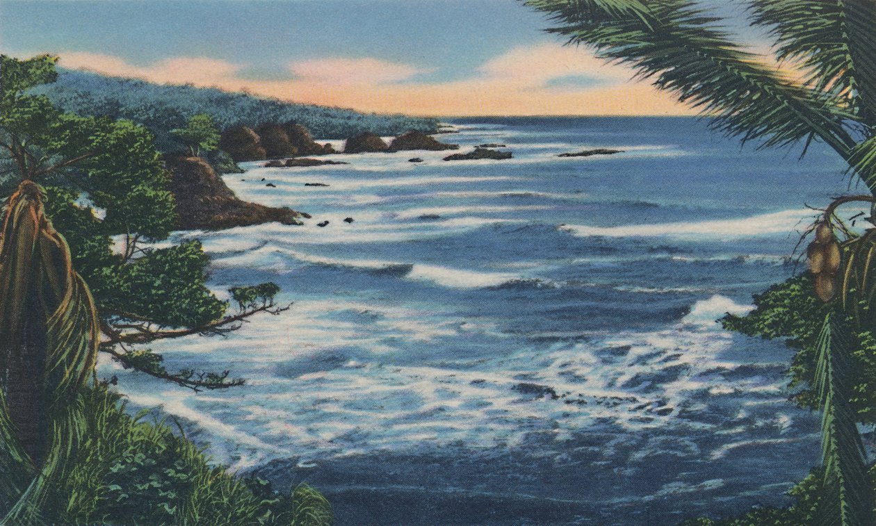 North Coast, Trinidad, B.W.I., c1940
