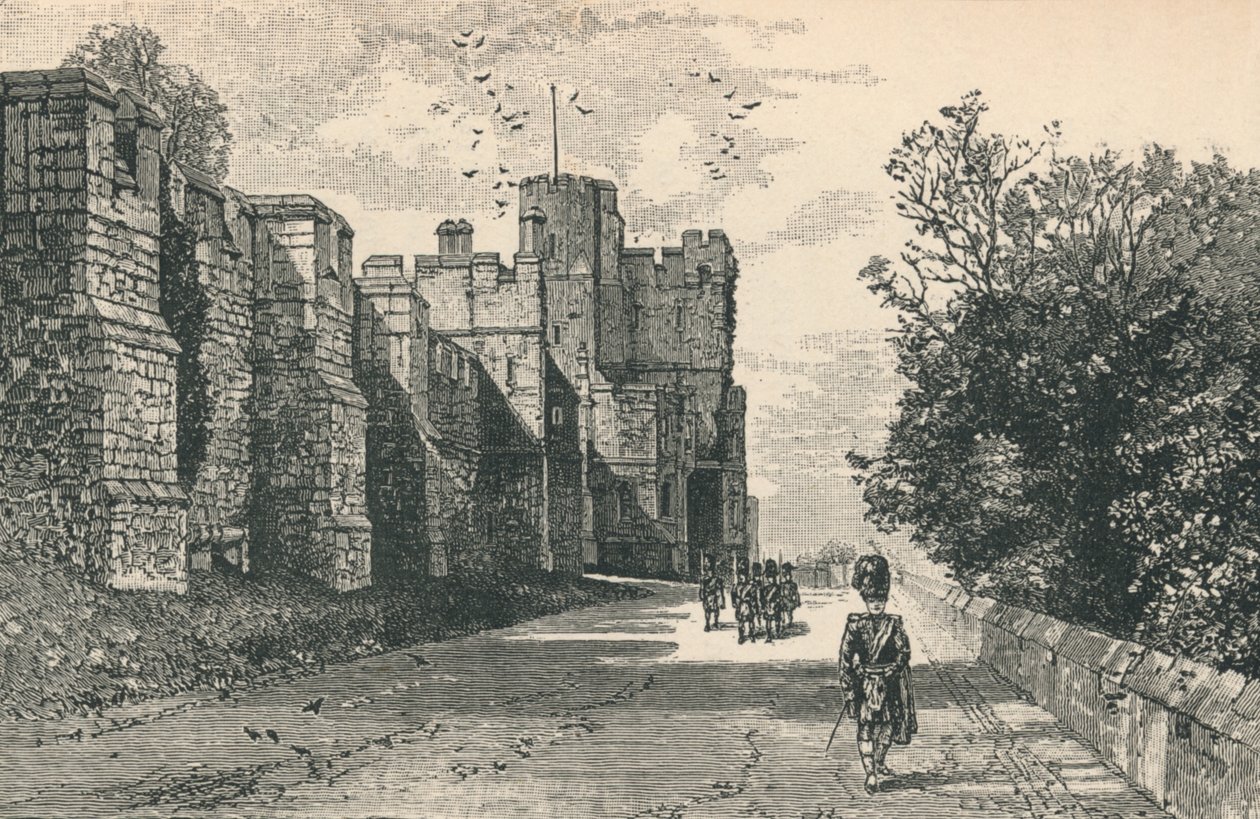 North Terrace og Winchester Tower, 1895 af Unbekannt