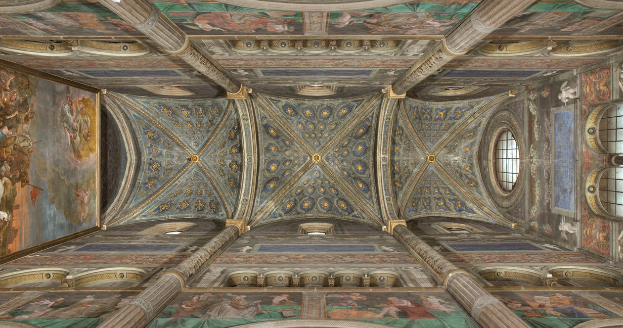 North Transept Volte, katedralen Santa Maria Assunta, Duomo, Cremona, Lombardiet, Italien (foto) af Unbekannt