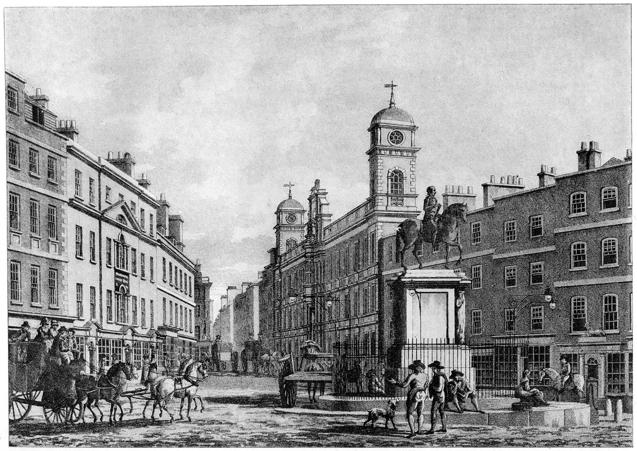 Northumberland House, Charing Cross, 1700-tallet, 1908 af Unbekannt