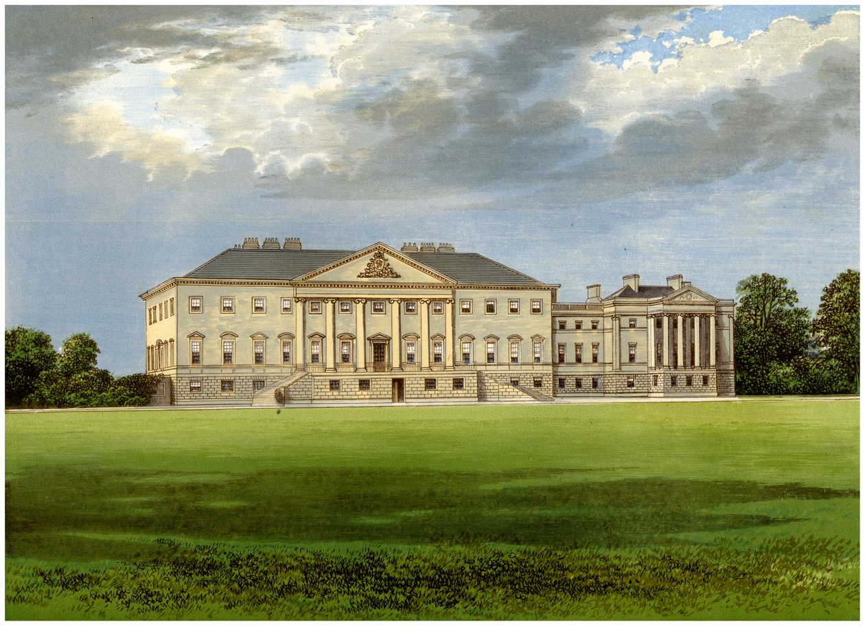 Nostell Priory, Yorkshire, hjem for familien Winn, c1880 af Unbekannt