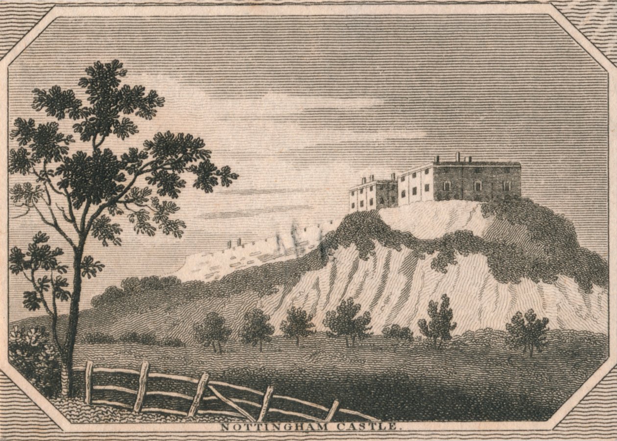 Nottingham Castle. af Unbekannt
