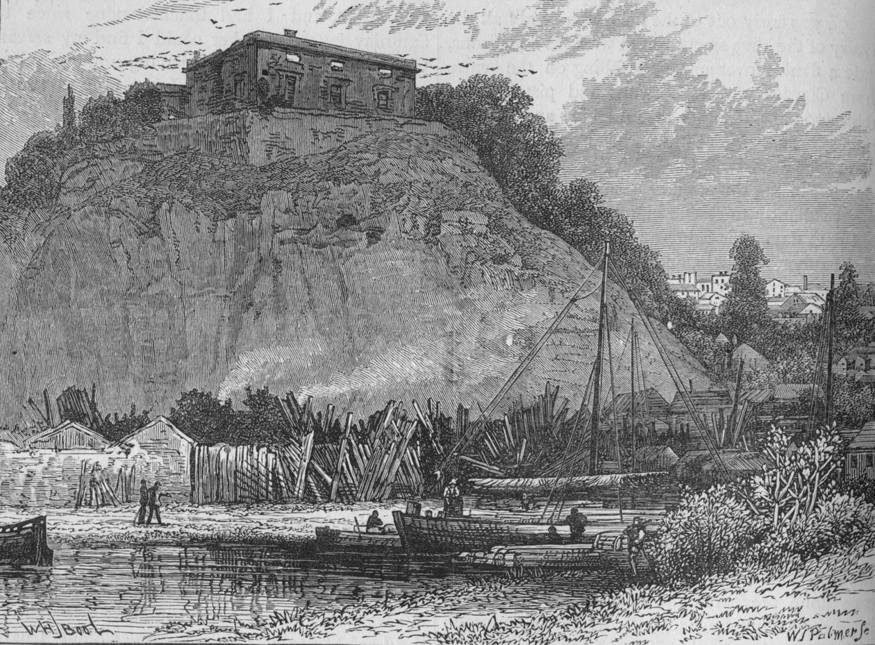 Nottingham Castle, C1880 af Unbekannt