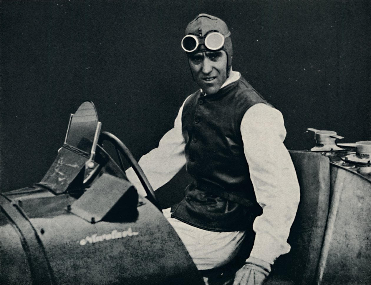 Nuvolari, 1937 af Unbekannt