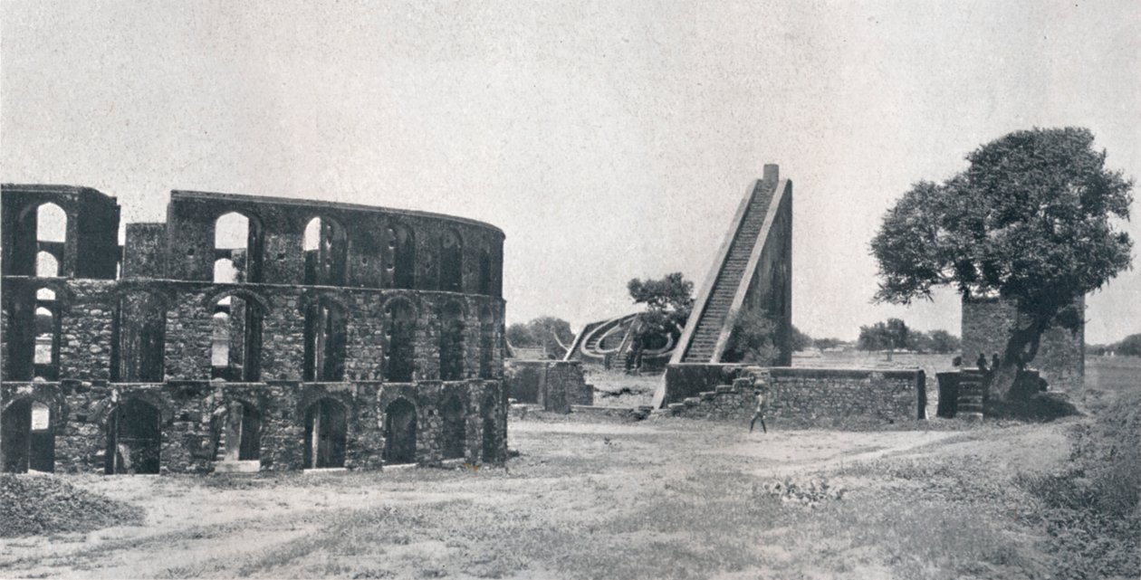 Observatorium af Jai Singh, c1910. af Unbekannt
