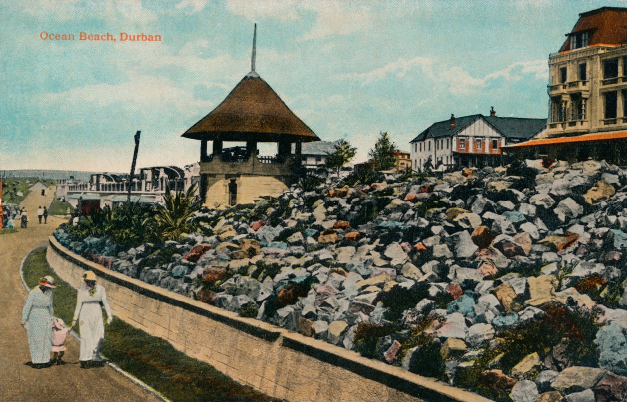Ocean Beach, Durban, c1914 af Unbekannt
