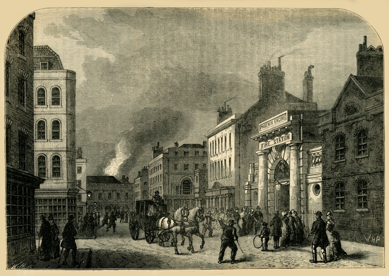Old Cockspur Street, 1881. af Unbekannt