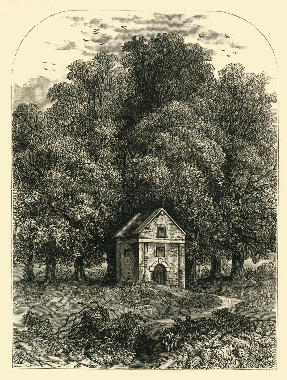 Old Conduit, Greenwich Park, i 1835, c1878. af Unbekannt