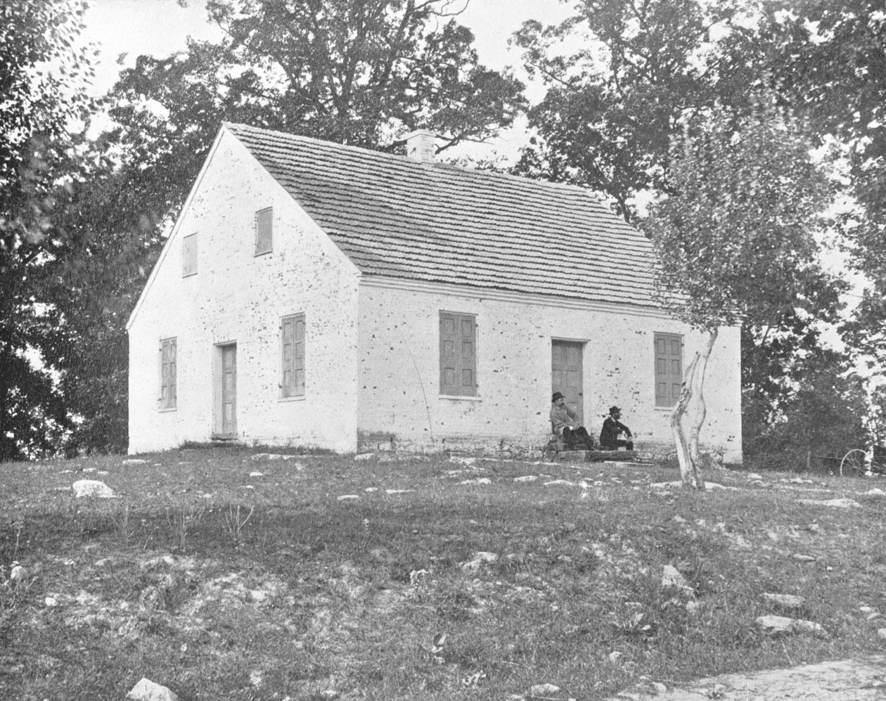 Old Dunkards Church, Antietam, Maryland, USA, c1900. af Unbekannt