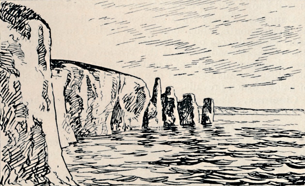 Old Harry Rocks, 1929 af Unbekannt