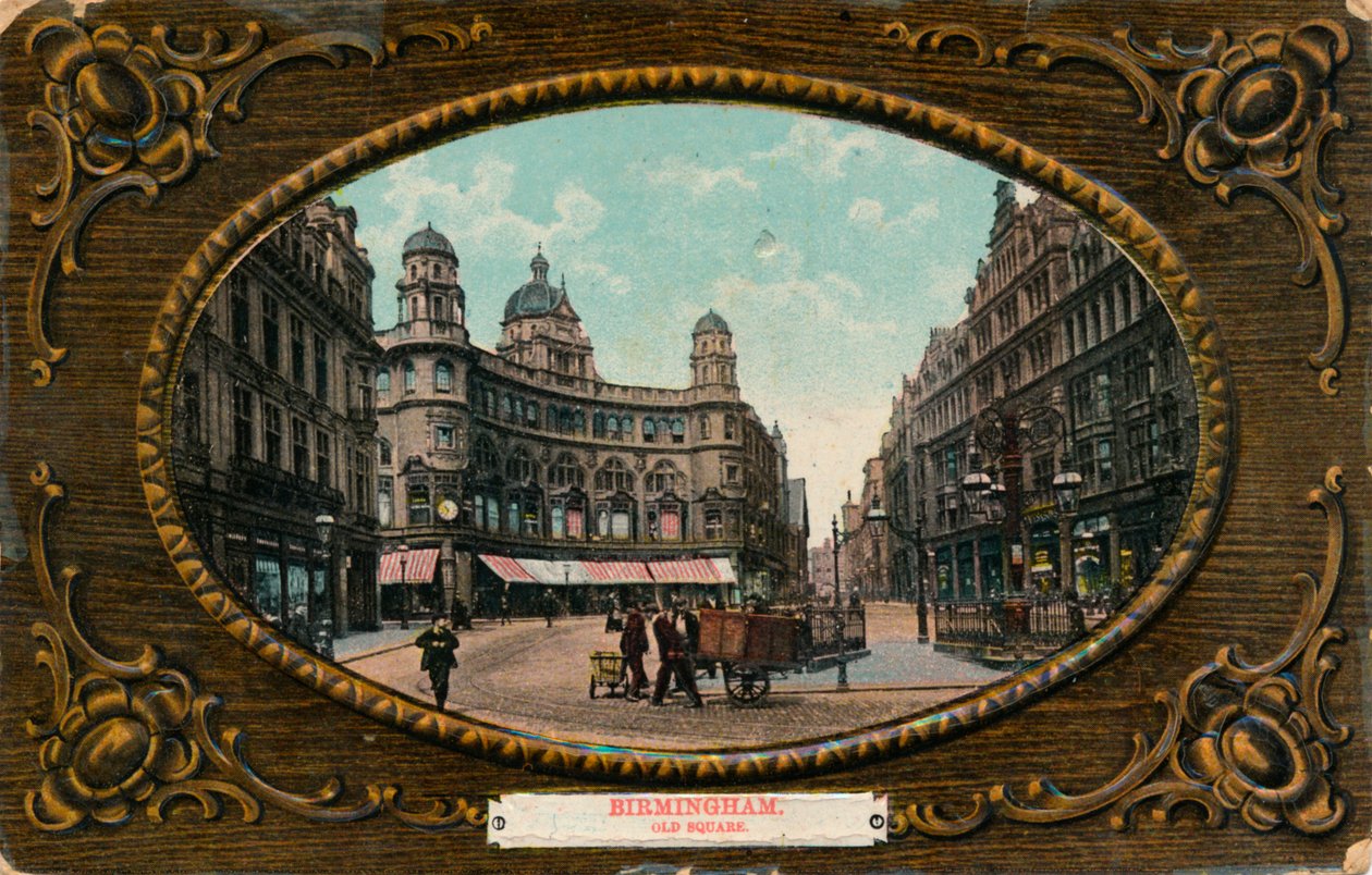 Old Square, Birmingham, c1905. af Unbekannt