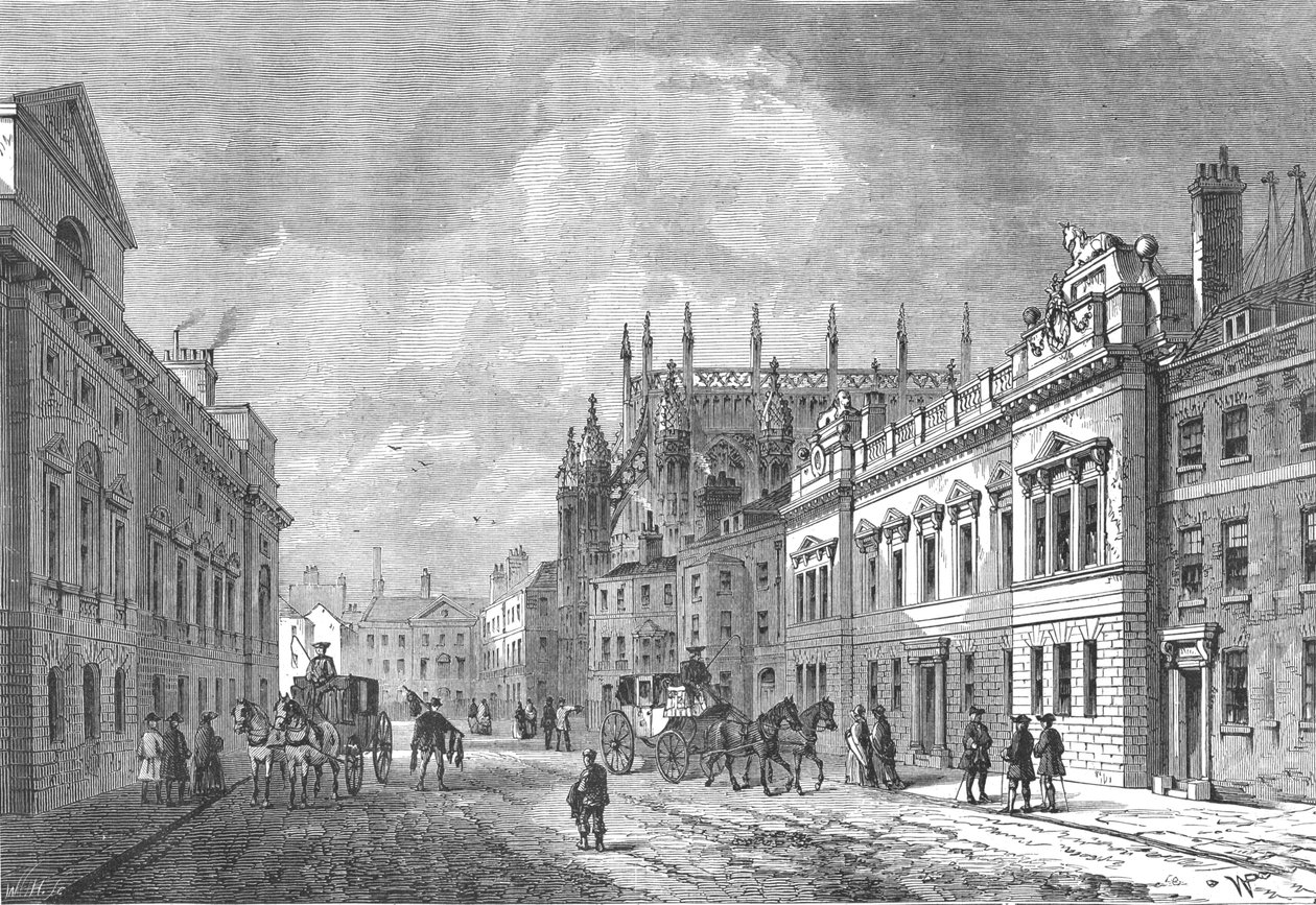 Old Street, Market Street, Westminster, 1820 1897. af Unbekannt