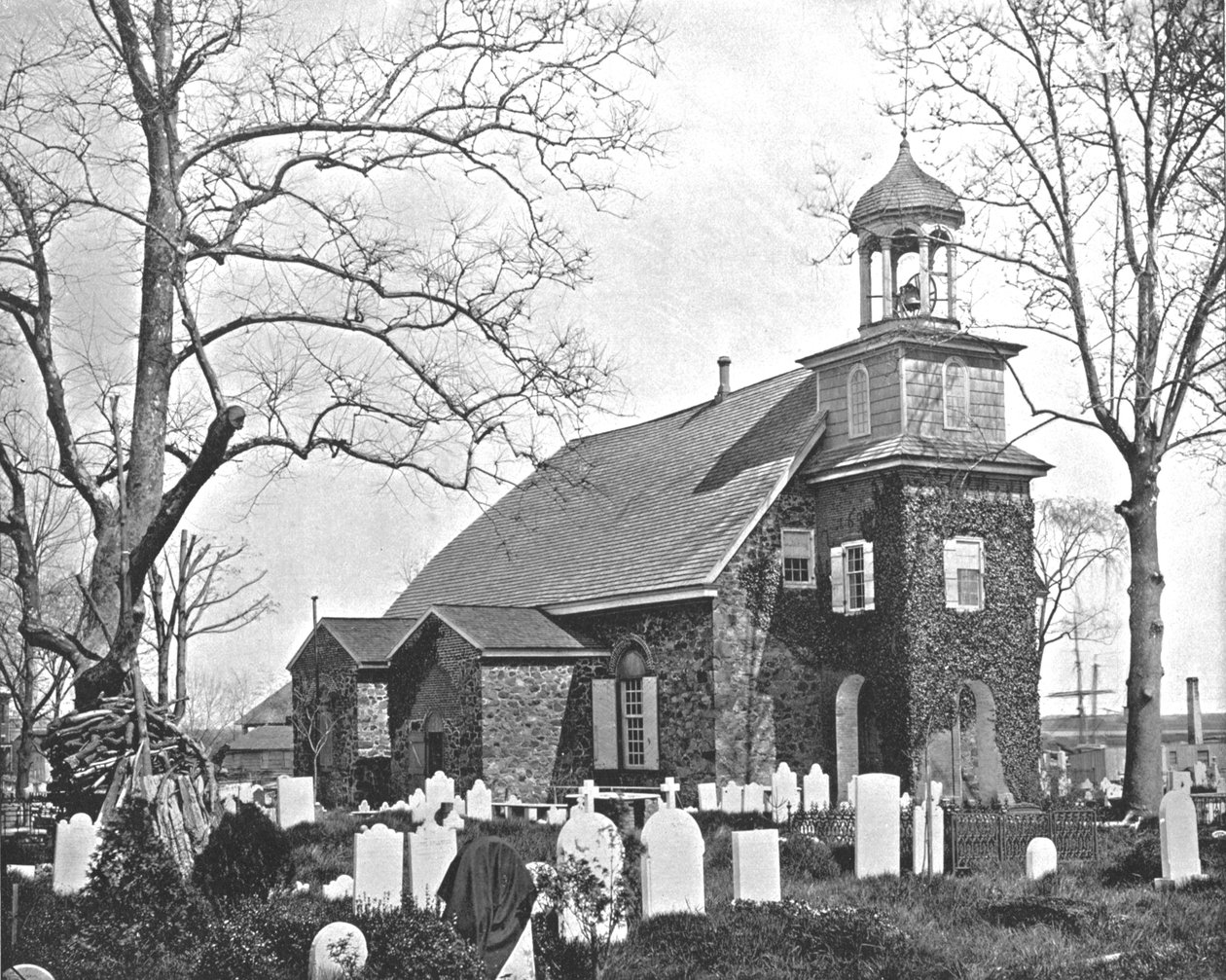 Old Swedes Church, Wilmington, Delaware, USA, c1900. af Unbekannt