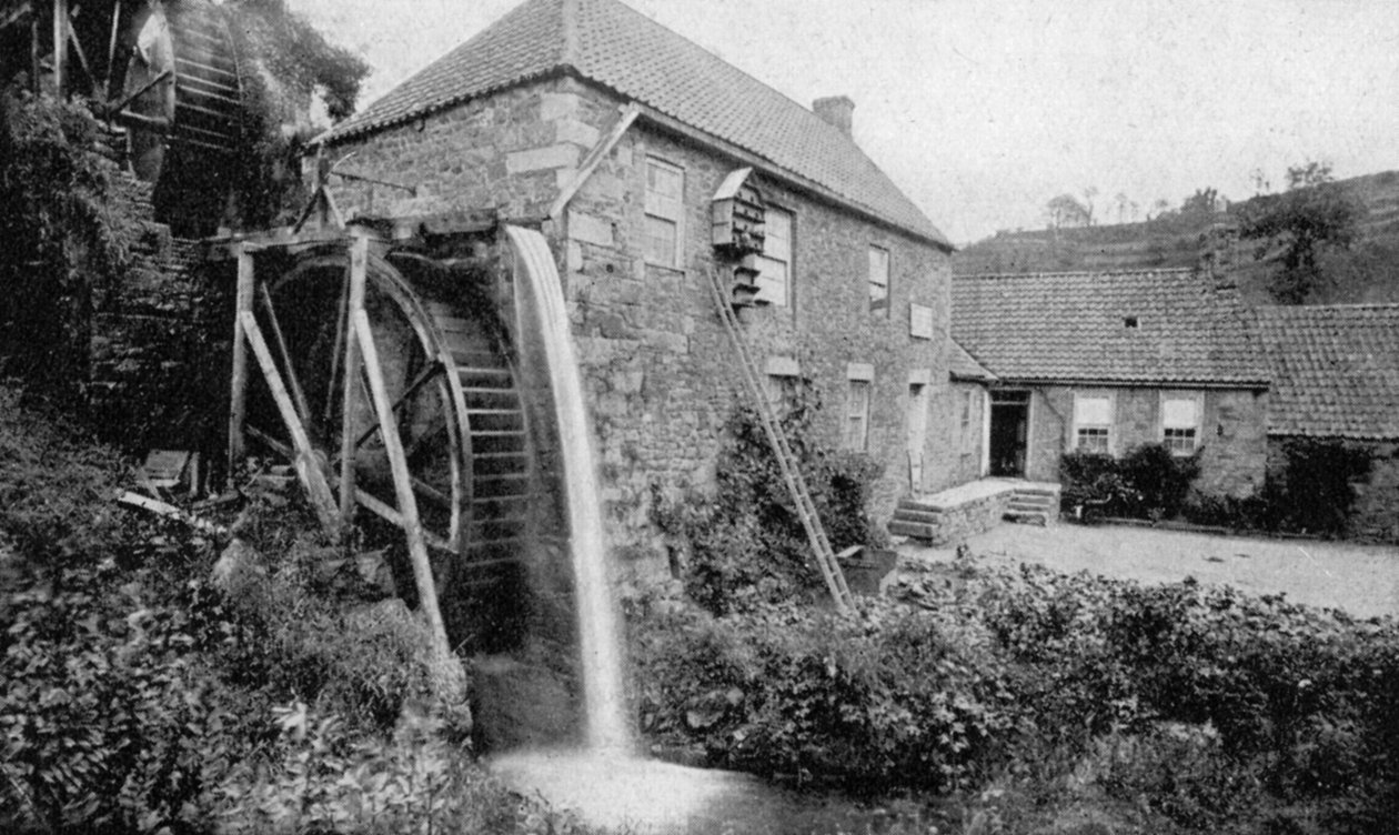 Gammel mølle, Vallee des Vaux, Jersey, 1924-1926 af Unbekannt