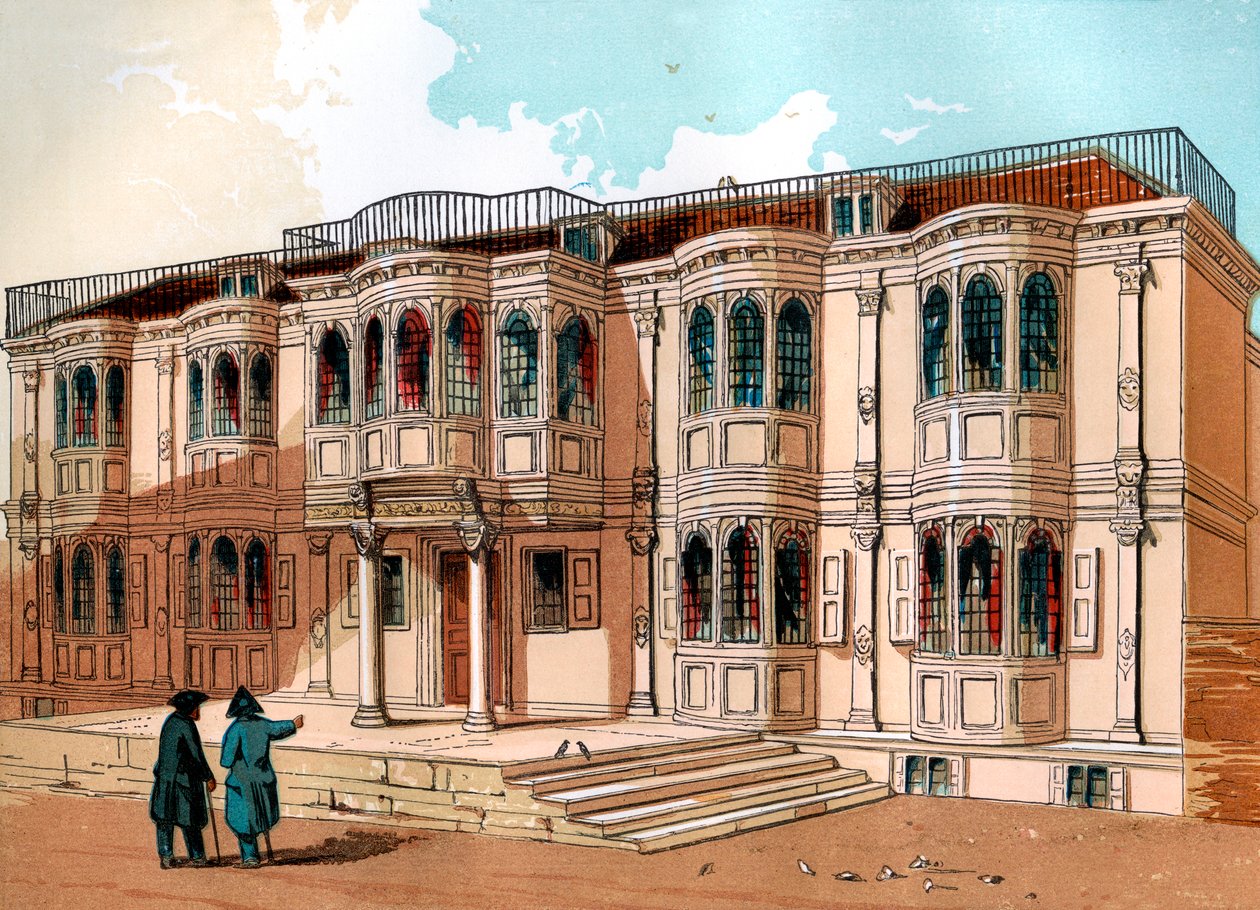Gammelt palads i Greenwich, c1850 af Unbekannt